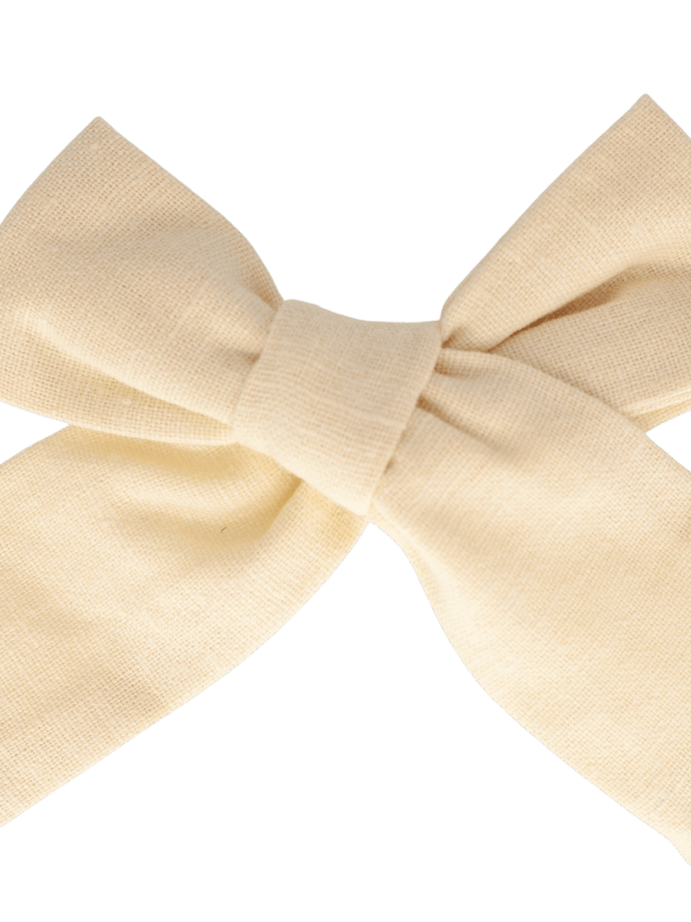 Haarspeldje Met Knoop - Ivory Linen