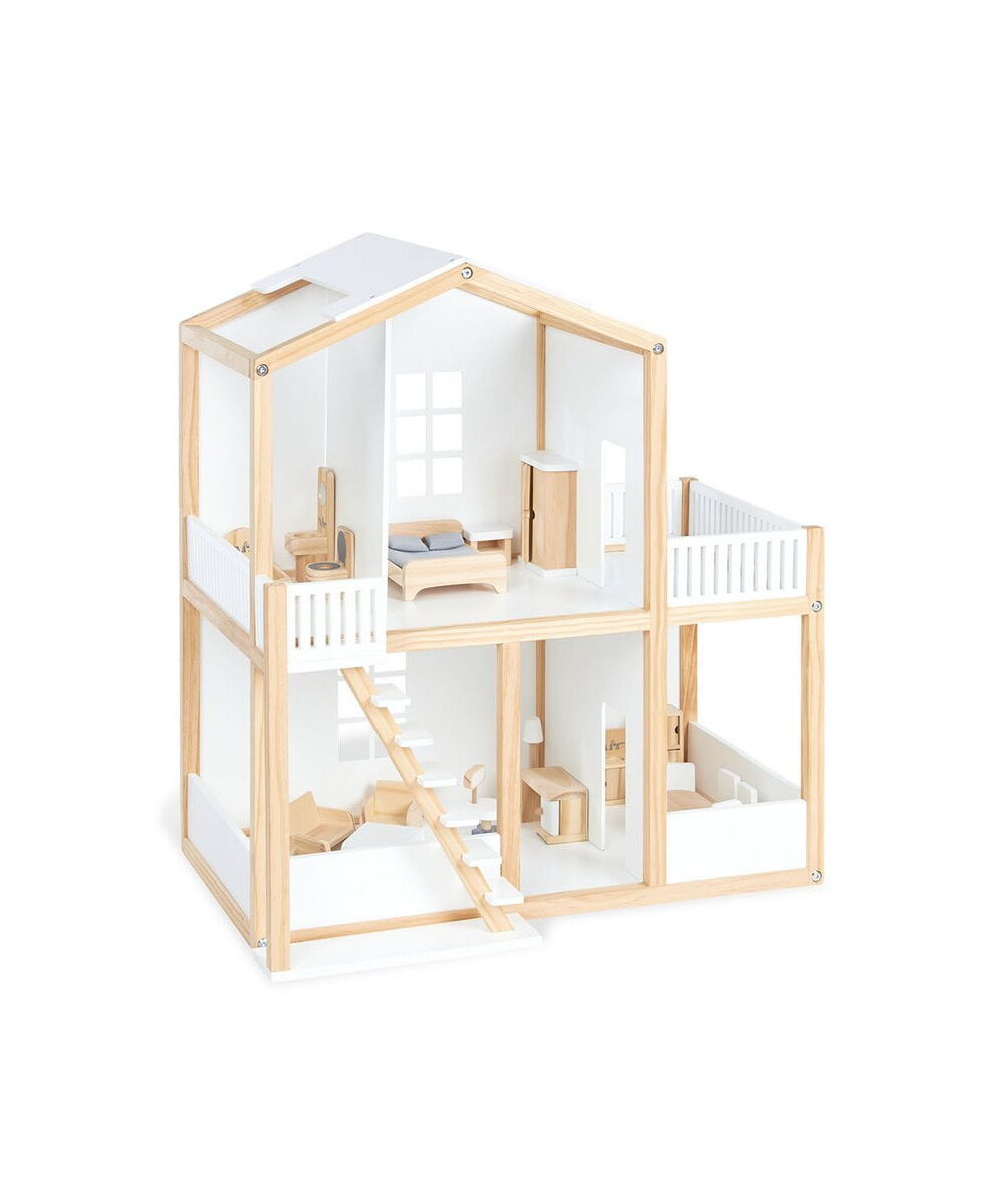 Poppenhuis 'Ida', wit