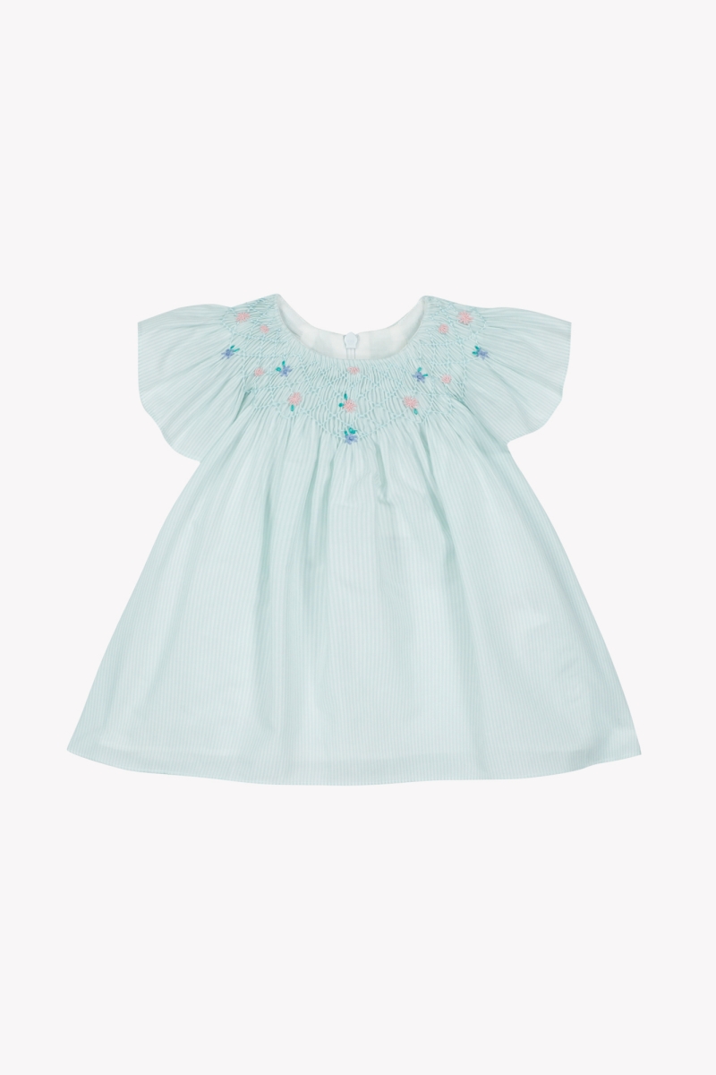 Tartine et Chocolat - Blauw Smock Jurk