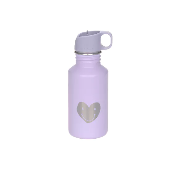 Lassig - Drinkbus Little Gang Heart Lila 500 ml