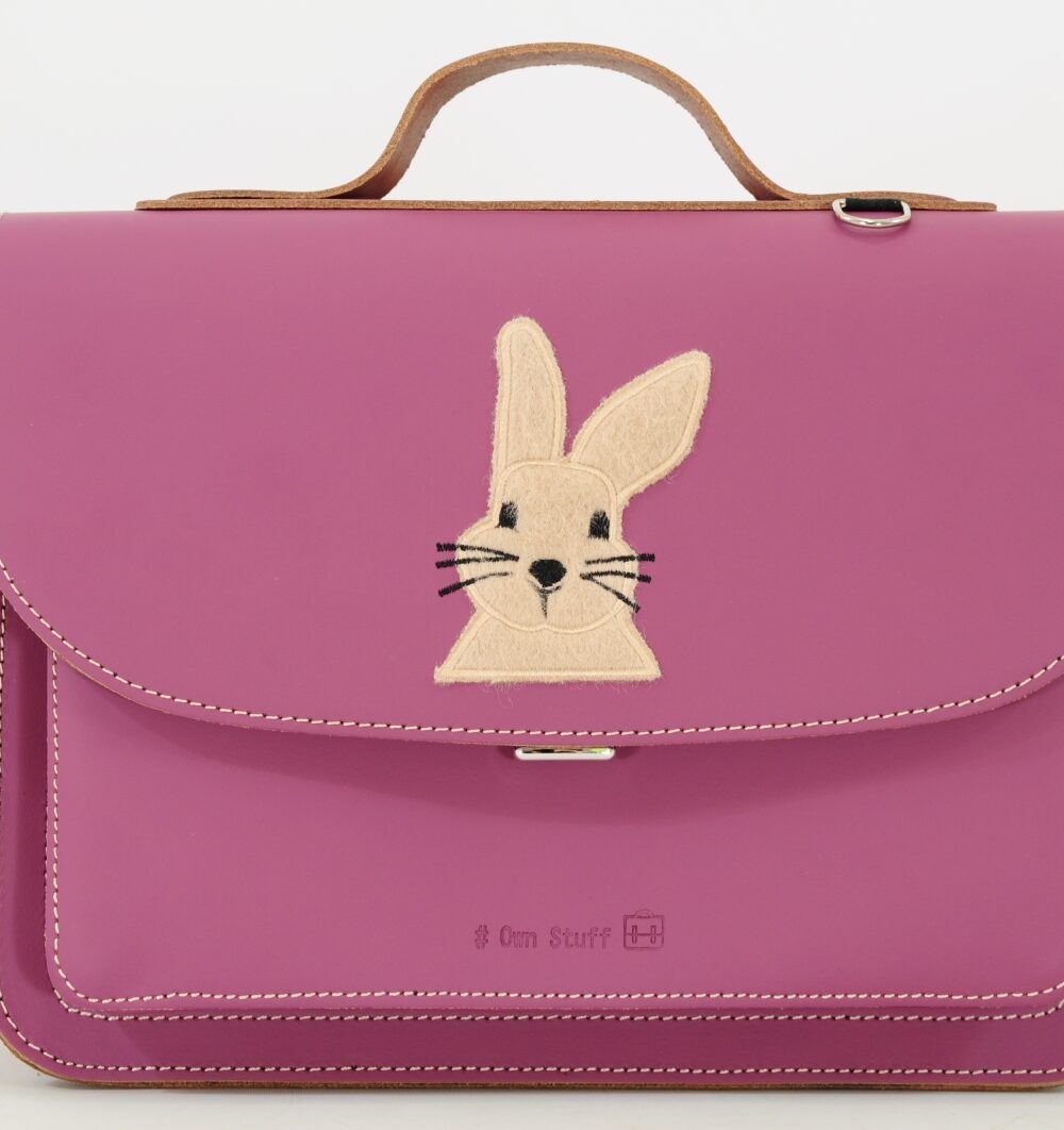 Own Stuff - Kleutertas magneet Rabbit Plum