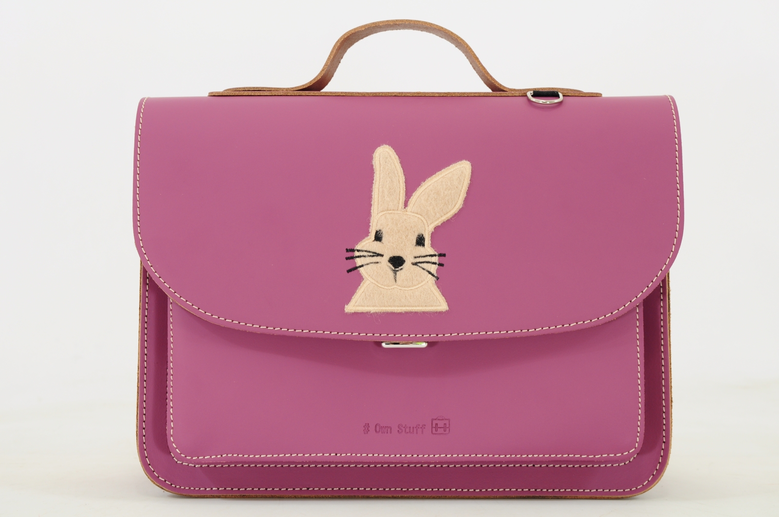 Own Stuff - Kleutertas magneet Rabbit Plum
