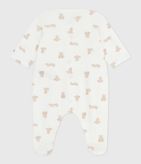Petit Bateau - Babypyjama in tubic met berenprint